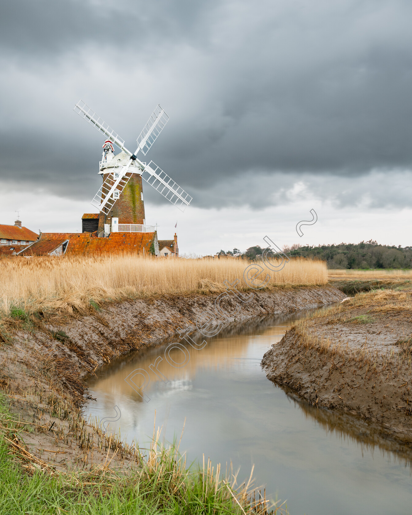 Cley-Windmill-Portrait