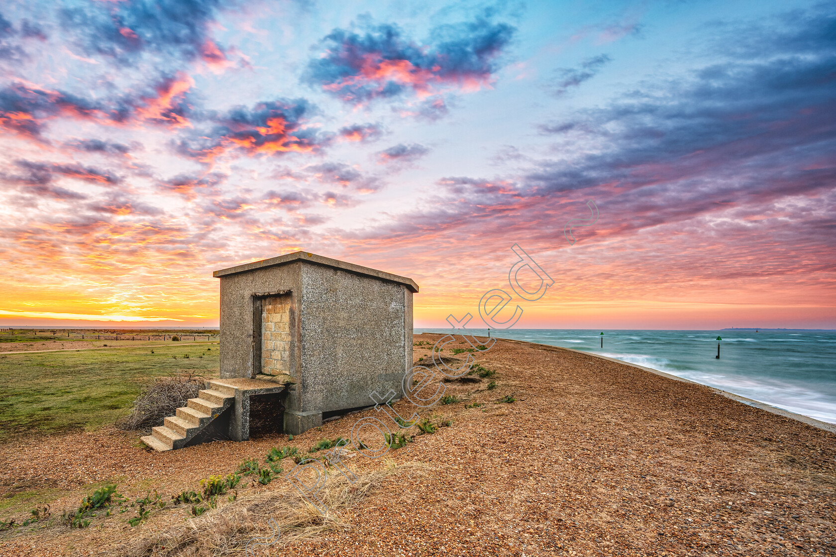 Sunrise-Colours-at-Landguard-Revisited