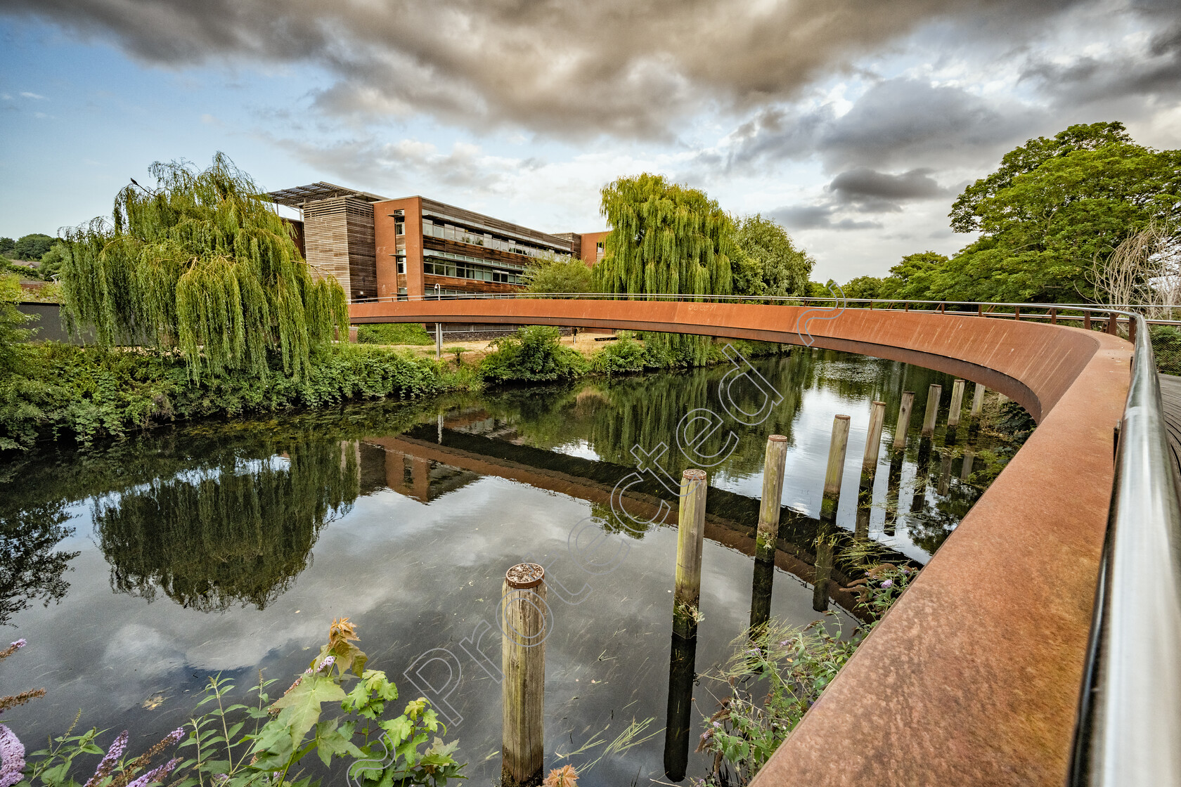 Bridge-Over-River